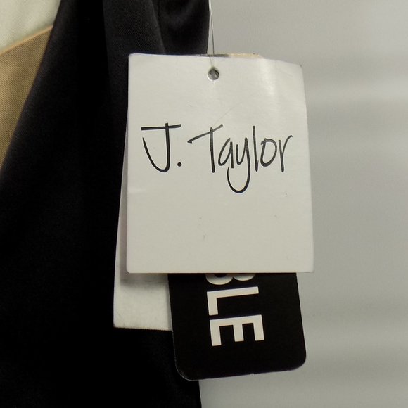 J. Taylor Sleeveless Modern Social Dress Sz 6 NWT - Picture 5 of 9